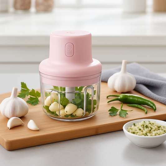 Gharsamaan Compact Electric Garlic Chopper