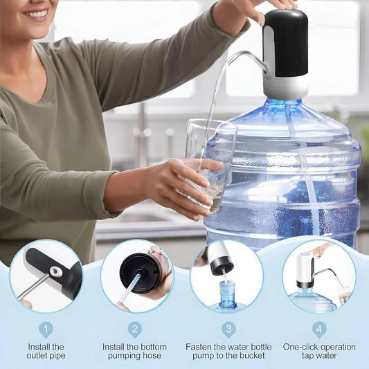 Gharsamaan Automatic Oil & Water Dispenser Pump