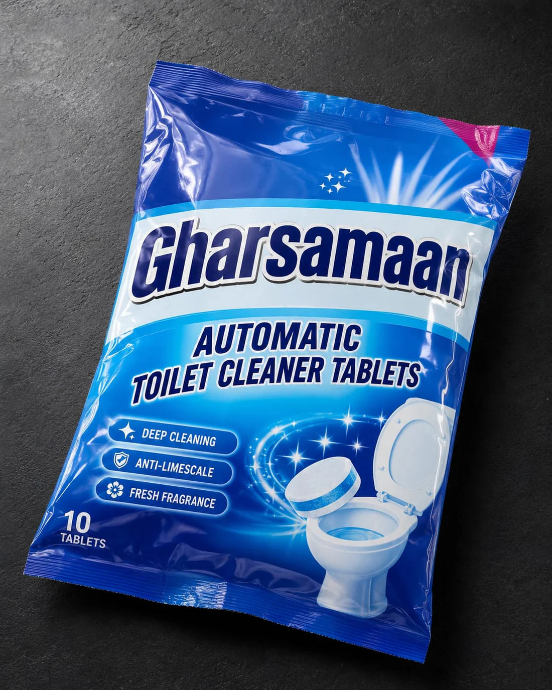 Toilet Cleaning Tablet (10 pcs) Automatic Cleaner & Deodorizer 🔥 Limited Offer – Buy Now!