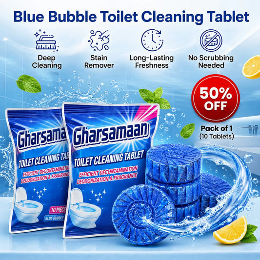 Toilet Cleaning Tablet (10 pcs) Automatic Cleaner & Deodorizer 🔥 Limited Offer – Buy Now!